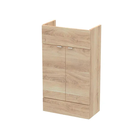 Fairford Union 500mm Bleached Oak Slimline Vanity Unit