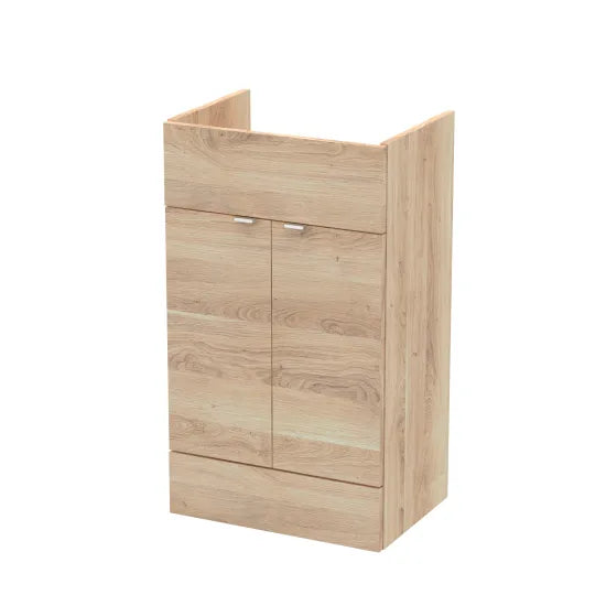 Fairford Union 500mm Bleached Oak Full Depth Vanity Unit