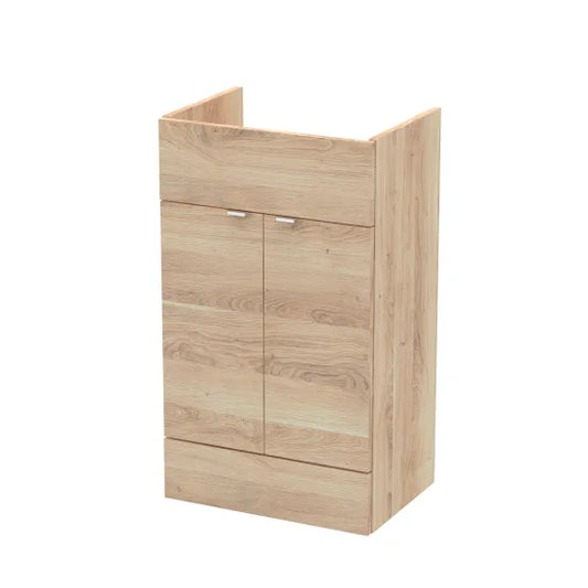 Fairford Union 500mm Bleached Oak Full Depth Vanity Unit