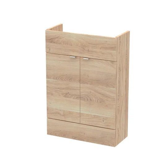 Fairford Union 600mm Bleached Oak Slimline Vanity Unit