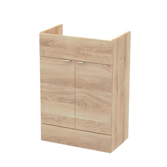 Fairford Union 600mm Bleached Oak Full Depth Vanity Unit