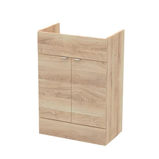 Fairford Union 600mm Bleached Oak Full Depth Vanity Unit