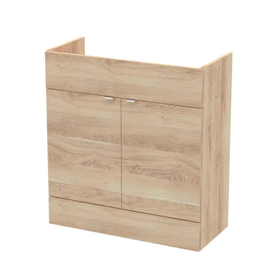 Fairford Union 800mm Bleached Oak Full Depth Vanity Unit