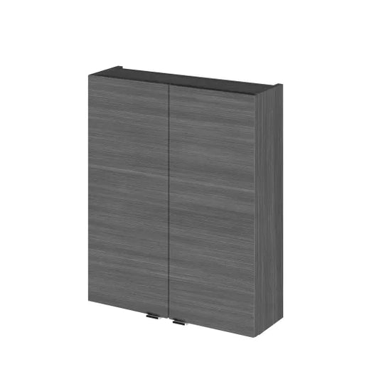 Fairford Union 500mm Anthracite Double Door Wall Cabinet