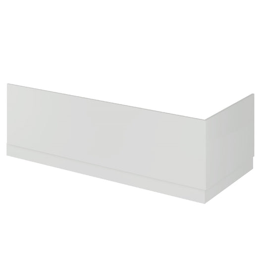 Fairford Light Gloss Grey 700mm Bath End Panel with Plinth