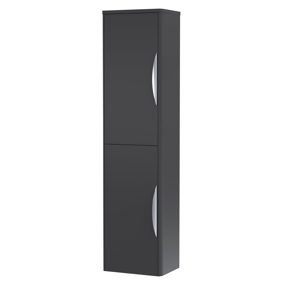 Fairford Flow 350mm Satin Anthracite Tall Storage Unit