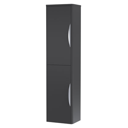Fairford Flow 350mm Satin Anthracite Tall Storage Unit
