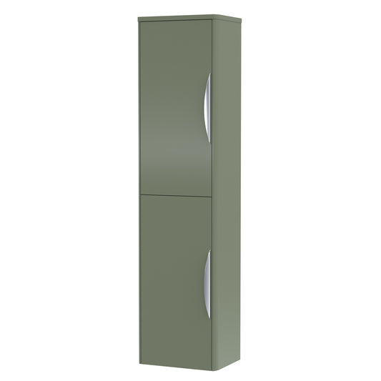 Fairford Flow 350mm Satin Green Tall Storage Unit