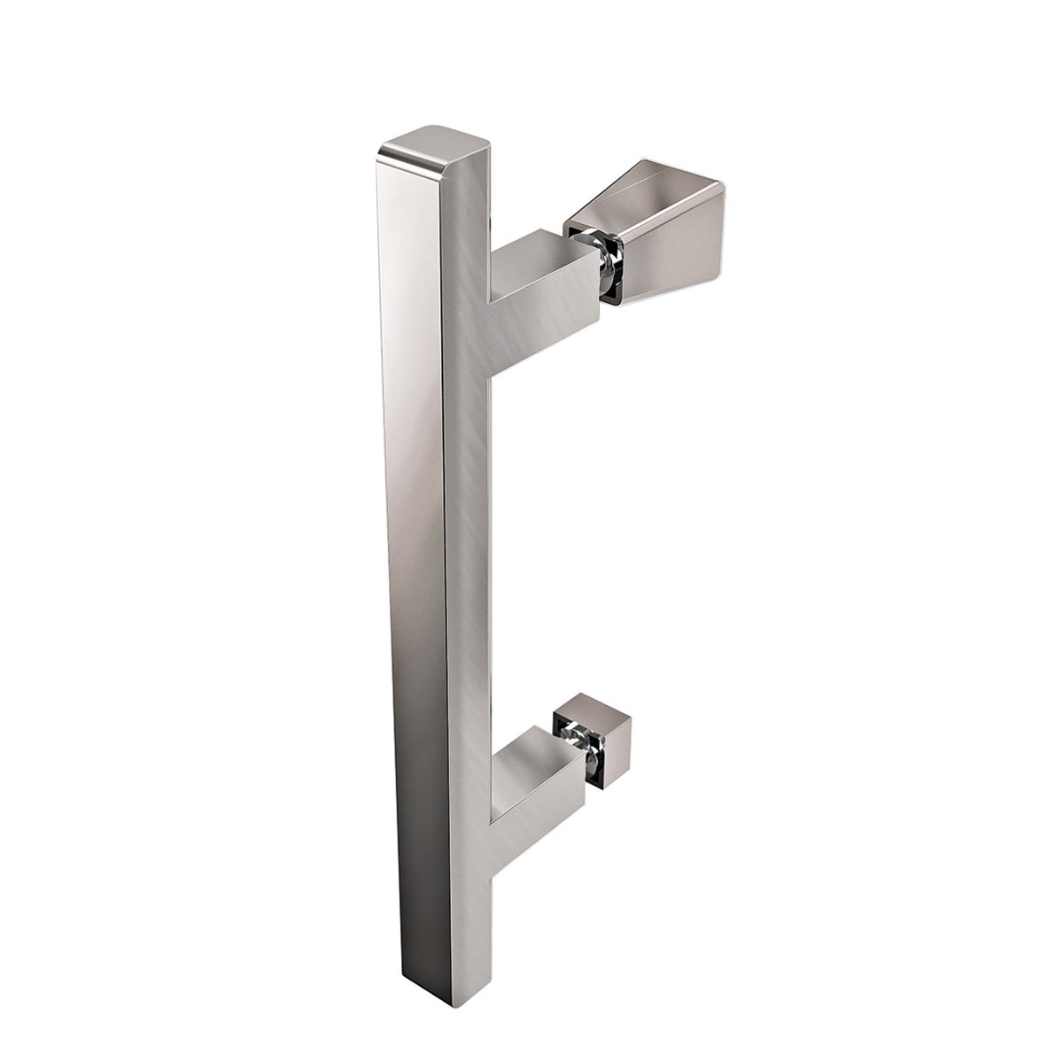 Fairford Pro 8 1400mm Frameless 8mm Hinged Shower Door with 2 Inline Panels