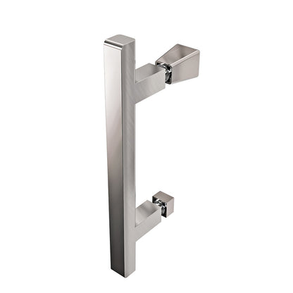 Fairford Pro 8 1400mm Frameless 8mm Hinged Shower Door with 2 Inline Panels