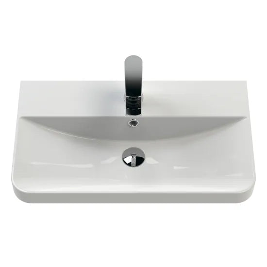 Fairford Crayo 600mm Soft Black Wall Hung Vanity Unit