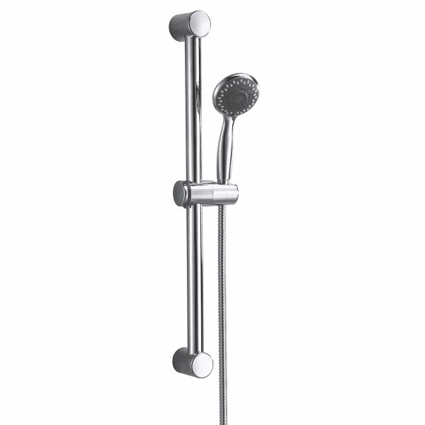 Fairford Round Riser Rail Kit - Chrome