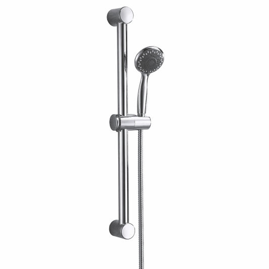 Fairford Round Riser Rail Kit - Chrome