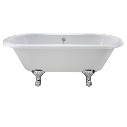 Fairford Bolsover 1700mm Freestanding Baths - Various Feet Options-Corbel Feet