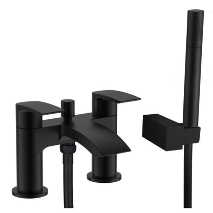 Rivato Reno Black Bath Shower Mixer