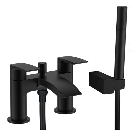 Rivato Reno Black Bath Shower Mixer