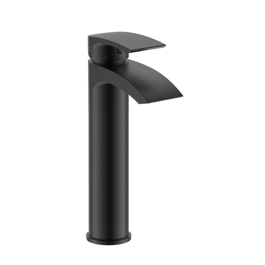 Rivato Reno Black High Rise Basin Mixer