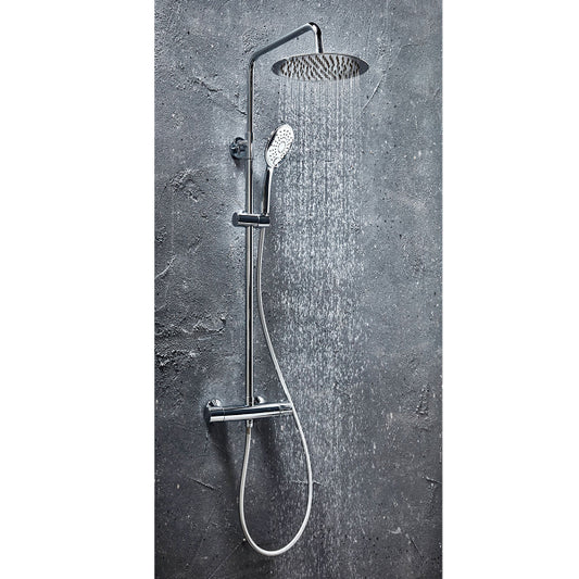Fairford Yuna Chrome Exposed Shower Kit