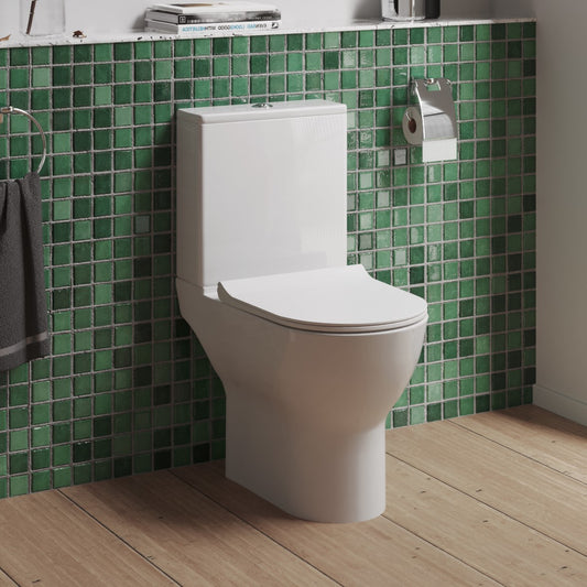 Fairford Sierra Close Coupled Toilet with Sandwich Seat