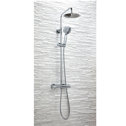 Fairford Puro Chrome Exposed Shower Kit