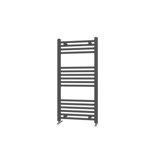 Fairford Strive Towel Radiator - 1000mm X 500mm - Anthracite