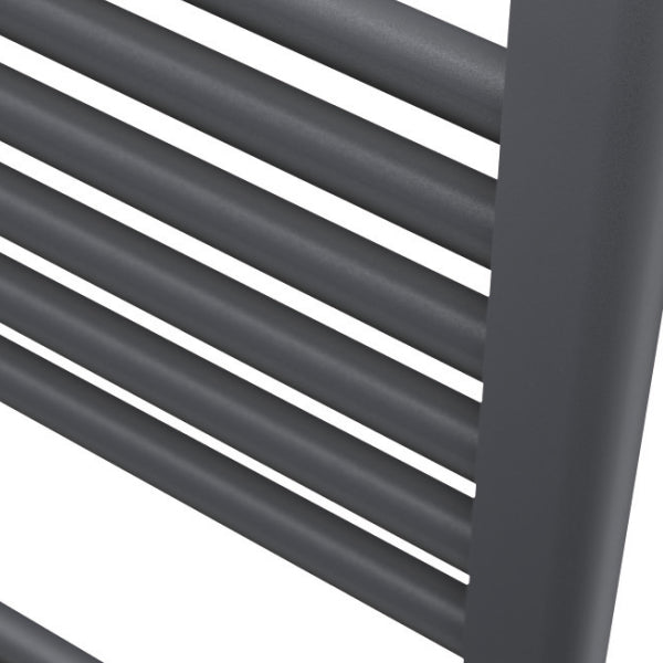 Fairford Strive Towel Radiator - 800mm X 600mm - Black