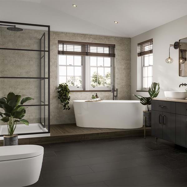 Hydraset Stone Elements Textured 1200 x 2400 Square Edge Wall Panel