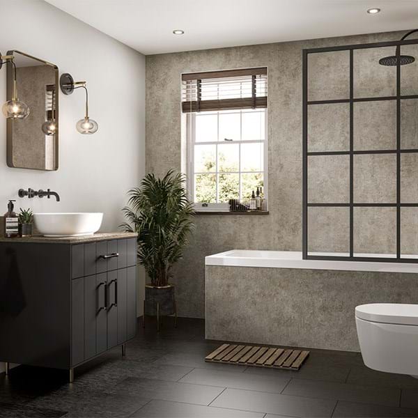Hydraset Stone Elements Textured 1200 x 2400 Square Edge Wall Panel