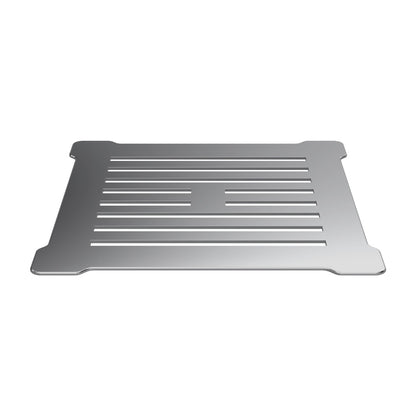 Square Shower Waste with Chrome Top for Slate Trays