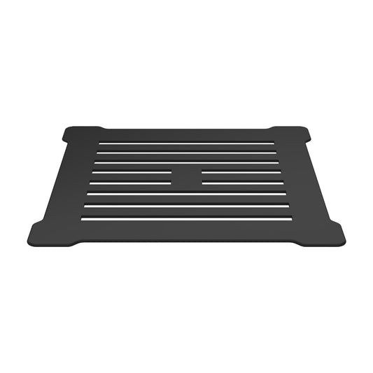 Square Shower Waste with Black Top for Slate Trays