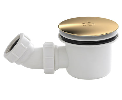 Fairford Brushed Brass 90mm Fast Flow Shower Waste