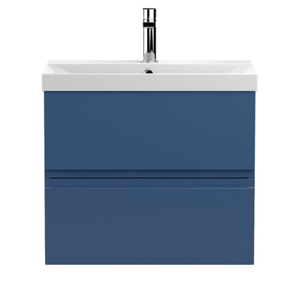 Fairford Finesse 600mm Satin Blue Wall Hung Vanity Unit