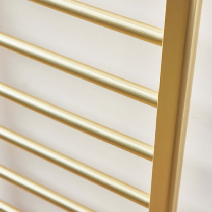 Fairford Vibe Towel Rail - 1600mm X 500mm - Brushed Brass