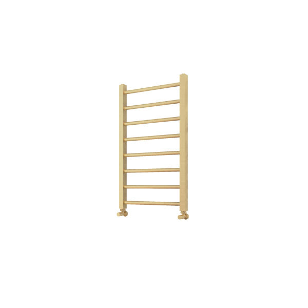 Fairford Vibe Towel Rail - 800mm X 500mm - Brushed Brass