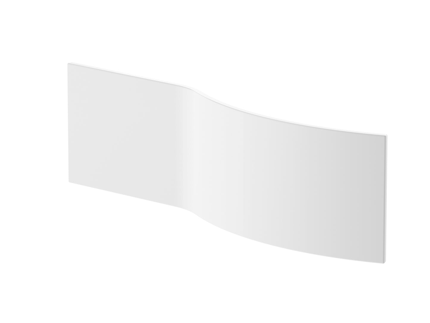 Fairford Acrylic B Shape Side Panel, 1700mm