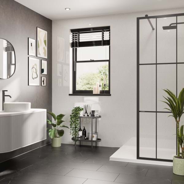 Hydraset White Snow Gloss 1200 x 2400 Setlock Wall Panel