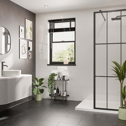 Hydraset White Snow Gloss 1200 x 2400 Setlock Wall Panel