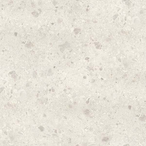 Hydraset White Terrazzo 1200 x 2400 Square Edge Wall Panel