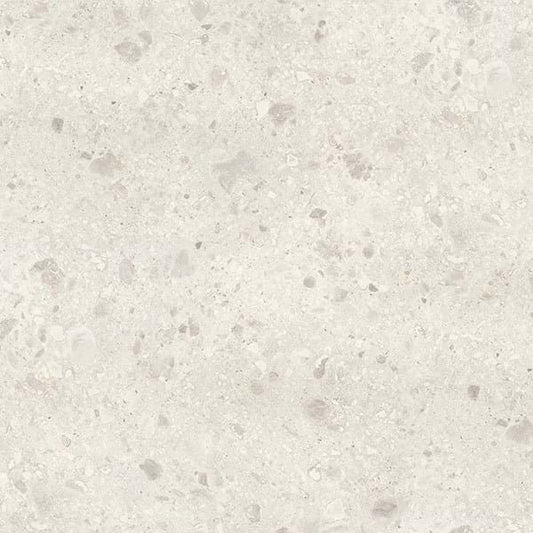 Hydraset White Terrazzo 1200 x 2400 Square Edge Wall Panel