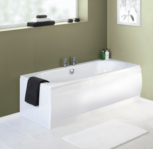 Fairford Acrylic Straight Side Panel, 1700mm