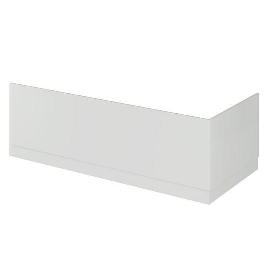 Fairford MDF White End Panel with Plinth, 750mm