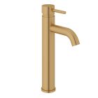 Fairford Element 5 Brushed Brass High Rise Basin Mixer
