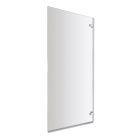 Fairford 5mm Straight Shower Bath Screen with Wall Hinges