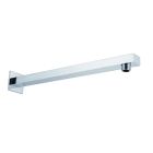 Fairford Una 300mm Square Wall Mounted Arm, Chrome