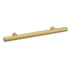 Bar Handle, Brushed Brass, 96mm Centres