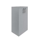 Fairford Connect 500mm Gloss Grey Base Unit, 2 Door