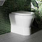Britton Bathrooms Curve2 Back To Wall Toilet with Soft Close Seat