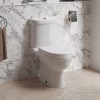 Fairford Hora Close Coupled Toilet with Soft Close Seat