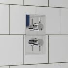 Britton Bathrooms Hoxton Shower Mixer without Diverter Chrome