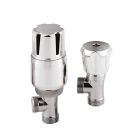 Fairford Thermostatic Valves, Angled, Pair